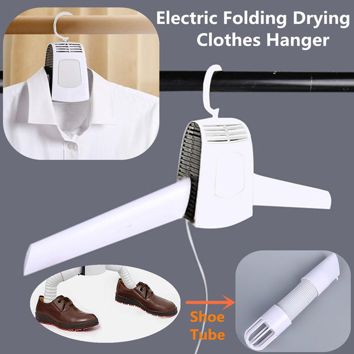 Tendedero eléctrico inteligente para colgar ropa, secador portátil para viajes