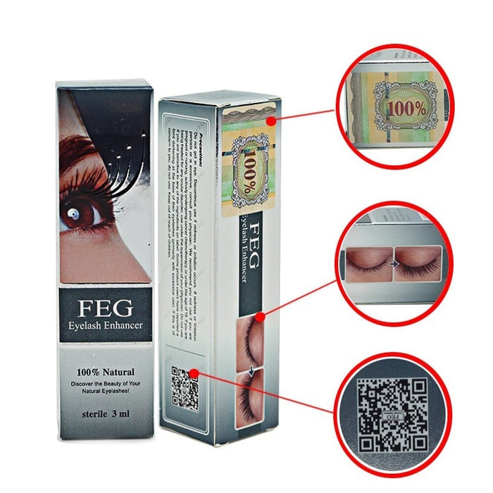 Tratamiento Serum FEG para Pestañas 100% Natural