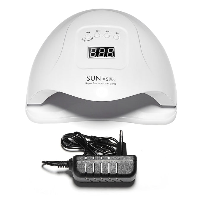 Lámpara UV LED SUN 5X Plus para secar esmalte de uñas, lámpara para manicura.