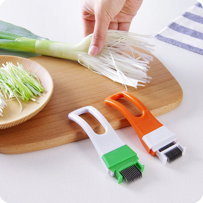 Herramientas para cortar cebolla, utensilio de cocina para cortar verduras