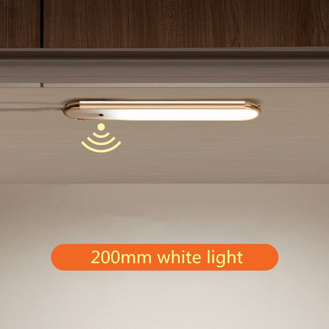 Lampara ultradelgada luz led con sensor de movimiento y atenuación